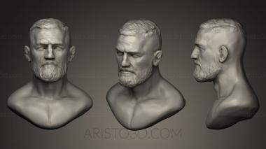 Busts and bas-reliefs of famous people (BUSTC_0119) 3D model for CNC machine